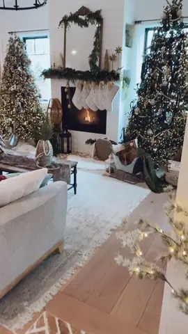 Our house had to have a little extra Christmas magic this year. How many trees do you count? #hometours #hometour2020 #farmhouseliving #fyp