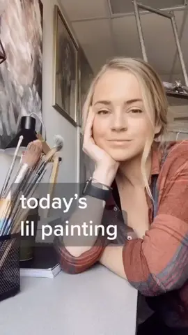It took about 2-3 hours to make this one! Oil on canvas board. (sharing this again because the song link stopped working on the original) #oilpainting