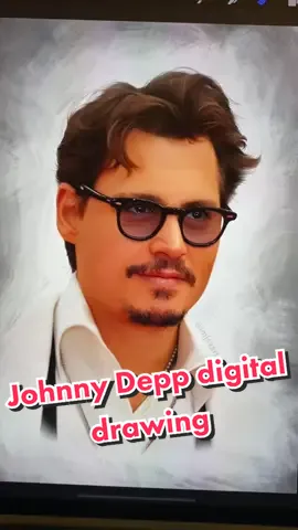 We support you 🤍 Please click that copy link🥺 #johnnydepp #art #digitalart #procreate #fyp #foryou #portrait #support #Love#viral#share#foryoupage