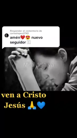 Responder a @carloslopez2743 ven a Cristo Jesús ❤️🙏#oscarmedina #jesus_el_centro #jovencristianos♥ #alabanzascristianas