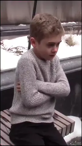 Share this video if you would help a freezing child. #foryou #foryoupage #fyp #awareness #winter #help