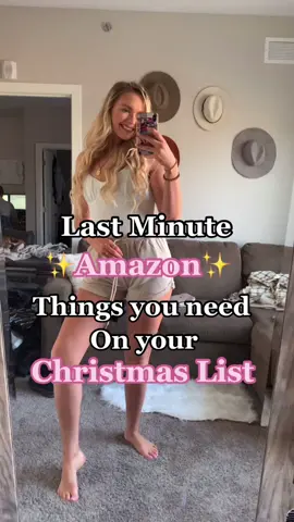 Christmas countdown!! You can still order prime, you need these! #amazonprine #primevideoes #amazonchristmaslist #christmasgiftideas #StrikeAPosay