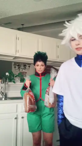 Too good, to not post #goncosplay #killuazoldyck #gonfreecs #hunterxhunter #hisokacosplay #wishlist #fyp