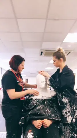 LIFE CASTING! #lifecasting #sfx #specialeffectsmakeup #mua #makeupartist #fup #foryoupage #mouldlife #casting #prosthetics