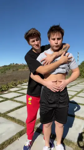 Calvin busted my lip￼