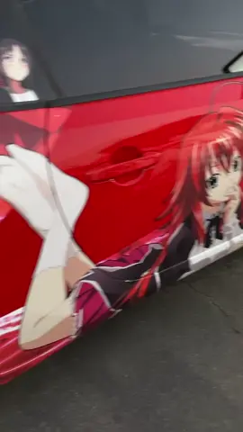 My bois Rias! #itasha #riasgremory #rias #kawaiimotorsports #anime