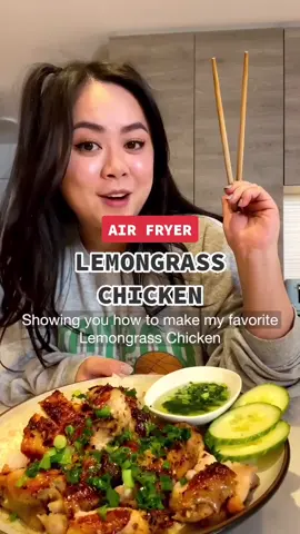 Air fryer lemongrass chicken #recipes #airfryer #asianfood  #fyp #EasyRecipe