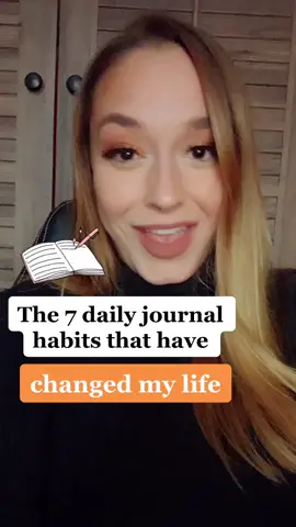 My 7 daily journal habits! #newentrepreneur #buildyourbrand #personalgrowthjourney #personaldevelopmentjourney #selfgrowthtips #mindsettips