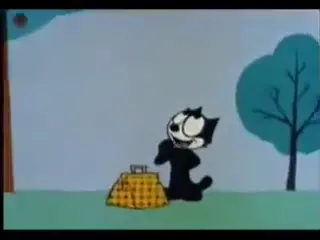1959 Felix The Cat, The Magic Bag #vintage #tv #animated #clip #foryoupage #foryou