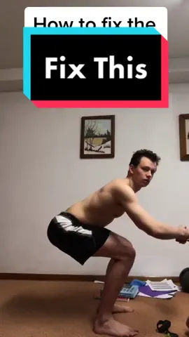 Fix forward lean squat form #squat #Fitness #trending #fyp