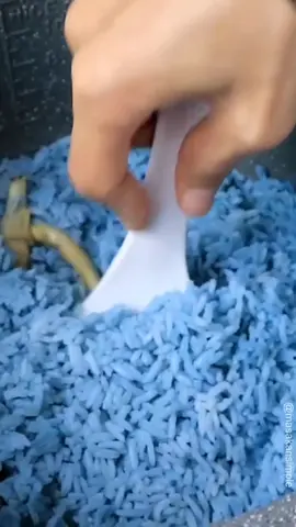 makan nasi biru yuk #fyp#YearOnTikTok#masakansimple