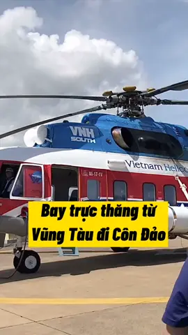 Bay trực thăng Vũng Tàu-Côn Đảo đúng là độc lạ luôn nè mặc dù ồn quá ồn hihi. #travip #yeumaybay #vungtau #condao