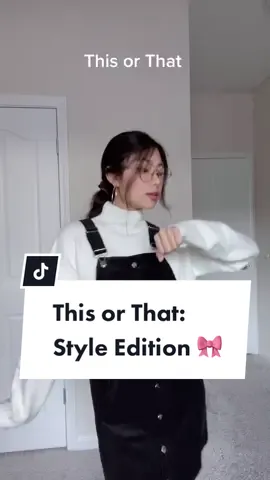 Enjoy my this or that: style edition 💝 links to these outfits will be in my bio! #outfitideas #thisorthat #fashion #style