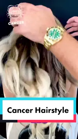 Cancer ♋️ Hairstyle #astrology  #LearnOnTikTok #TikTokPartner #blonde