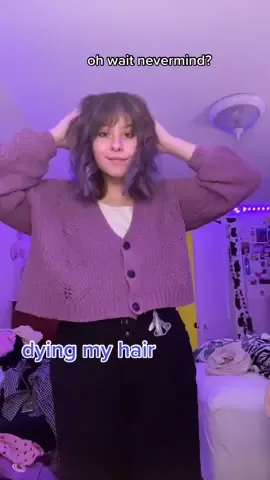 thought process behind dying my hair- i think i like it and change is just hard but ty for the kind words ily all🥺 #hair#wlw#fyp