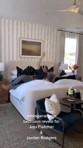 Bedroom reveal for Jojo Fletcher & Jordan Rodgers #interiordesigner #interiordesign #interiordecor #interiordecorating #bedroommakeover #bedroom