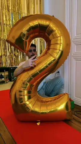 Bon réveillon, bonne année 🎊  (ça m’a fait mal au cœur pour le 0 quand même un peu)