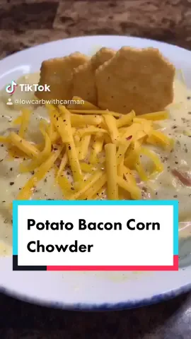 A hearty soup for the cold winter days! #foodtiktok #soup #potato #cheesy #bacon #cooking #Winter #comfortfood #fyp #recipes