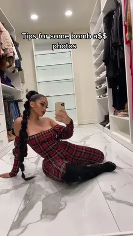 Baddie poses for the gram 🔥 #fup