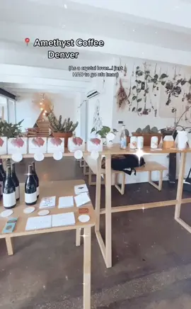 Amethyst Coffee in Denver! #fyp #crystallover #MyStyle #coffeefanatics #denver #denvercolorado
