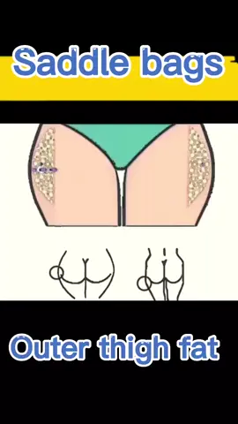 One simple exercise to remove saddlebags fat(outer thigh fat)🙀will make your legs looks longer#Fitness #workout #lossfat #LearnOnTikTok