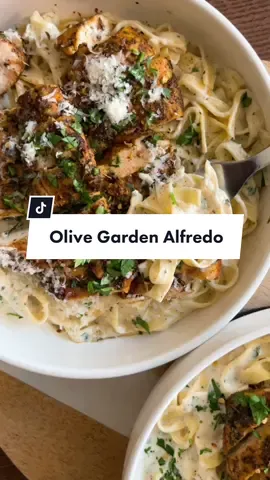 Olive Garden’s Chicken Alfredo at home but even better! Full written recipe will be on IG ❤️ #MyRoutine #EasyRecipe #olivegarden #pasta #fyp #foryou