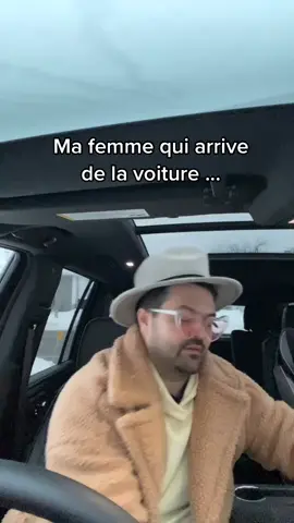 Pas facile... j’ai par contre oublié une chose ... devinez ... #mywife #copine #couple #voiture #DailyVlog #humour #tiktokcanada #tiktokfrance