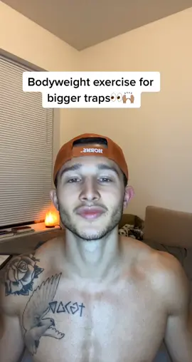 #traps #exercise #bodyweight #homeworkout #Fitness