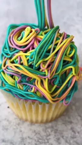 Hehe #sillystring #cupcake