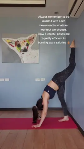 Using the wall as a yoga prop 😉 #startstrongwithtiktok #foryou #fyp #yoga