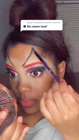 Reply to @pr3ttyluhh.nyiah creepy clown for a creepy story #fyp #makeup #storytime