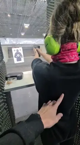 1st time shooting a glock 17 ... what should I try next? ✨