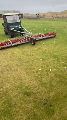 How we collect and clean range balls #golf #fyp #foryoupage #tiktokgolf #dunesgolfcentre #fraserburgh #interstingtiktok #DidYouKnow