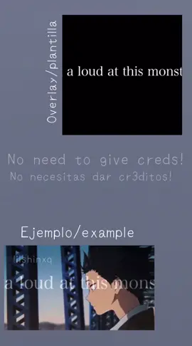 any requests?/queréis alguna plantilla específica? #edits #anime #plantilla #overlaylyrics