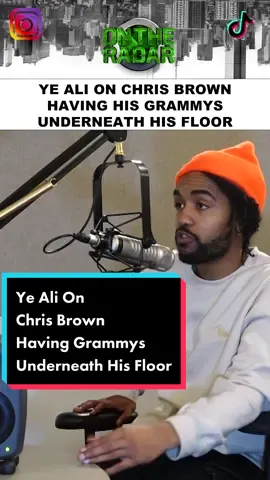 A #Grammy to #ChrisBrown is really just another trophy 😩 S/O #YeAli!