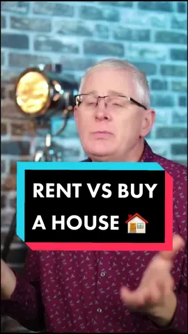 RENT VS BUY A HOUSE 🤯 #LearnOnTikTok #rent #rentvsbuy #PersonalFinance #house