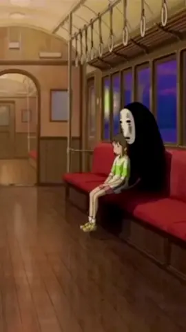 oh to live in the train scene from spirited away #spiritedaway #studioghibli #spiritedawayedit #chihiro #noface #studioghibliedit #GroupChat #fyp