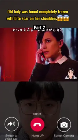Old lady was found complete frozen with weird scars on her shoulders😱😱 #movie #tiktok