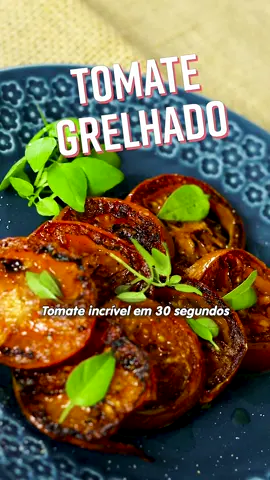 RECEITA INCRÍVEL DE TOMATE EM 30 SEGUNDOS! 🍅  #receitafacil #qtomaismelhor #TikTokComida