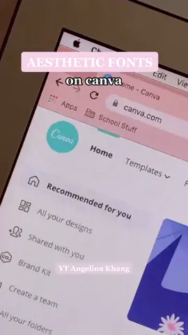 my go-to fonts on CANVA #youtubecreator #youtubetips #canva #microinfluencers #aestheticfont #fyp #youtubechannel