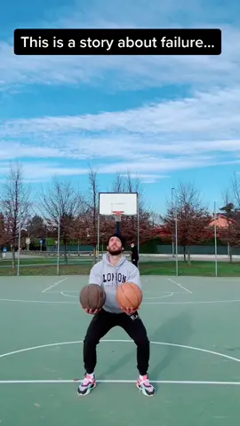 Failure is the best teacher in life 🙏🏼❤️ #fyp #trickshots #basketballtrickshot #motivational