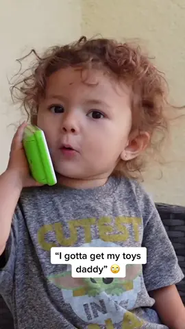 Business calls with Saylor 💰🧸🚂