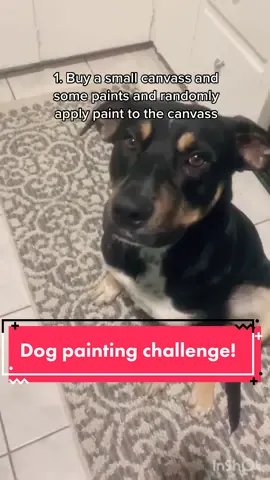 Copernicus is an ✨artiste✨ #peanutbutter #peanutbutterchallenge #peanutbutterpainting #dogpainting #dogpaintingchallenge