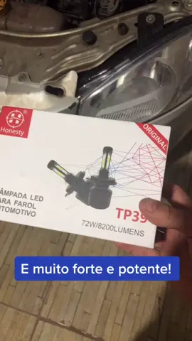 #carro #farol #lampadaled #superled