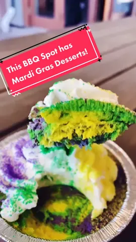 Which one of these desserts are you trying? #foodtiktok #mardigras2021 #mardigras #desserts #cheesecake #breadpudding