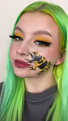 Frog collab :) #frogmakeup #makeupart