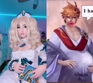 #duet with @mygriffinburns childes voice actor is too much we don’t deserve him. Haha wouldn’t it be funny if he saw this on my birthday.. #genshin