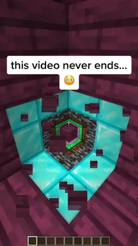 this video never ends... 😳 #Minecraft
