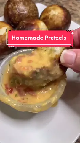 Hot fresh pretzels made at home! So easy! So good! Trust me! 🥨🥨🥨. #foodtiktok #Foodie #LearnOnTikTok #pretzels #airfryer #gameday #football #beer