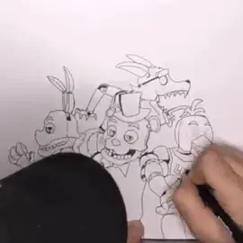 FNAF #fyp #foryou #foryoupage #xyzbca #Art #artwork #timelapse #viral #trending #fnaf #request #gaming #games @conjur0r